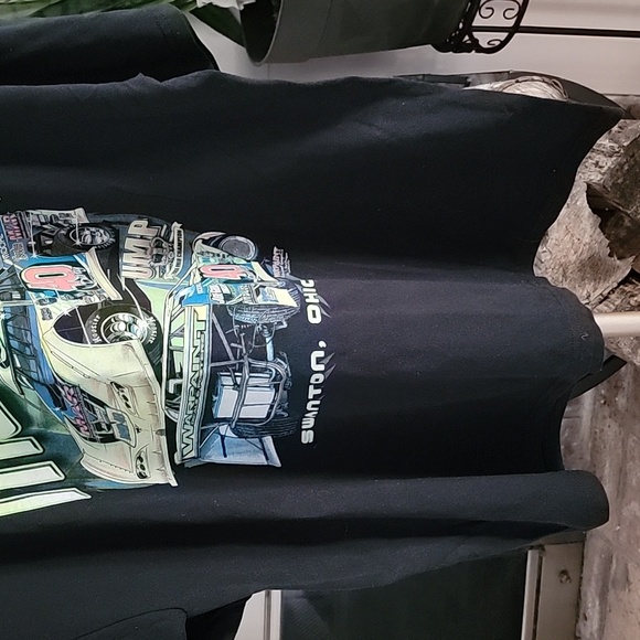 Gildan Dusty Moore Racing  Swanton Ohio Screenprint Short Sleeve Tshirt Black XL - Picture 4 of 11